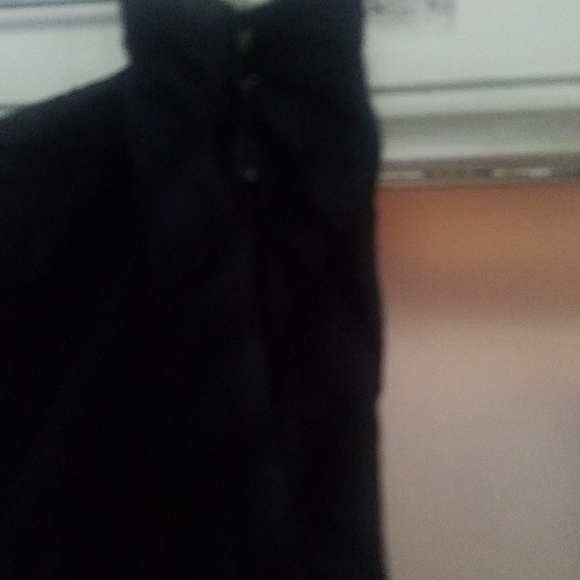 Black tiered skirt - Picture 4 of 4